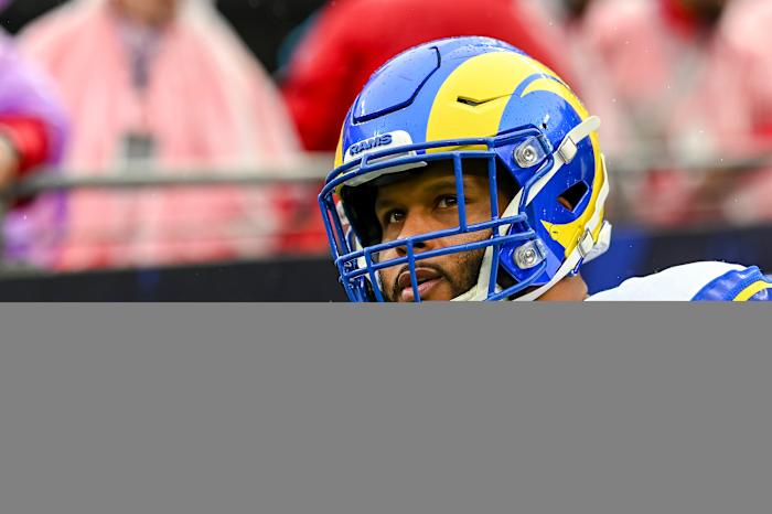 Aaron Donald and the Los Angeles Rams are in the thick of the NFC playoff picture.
